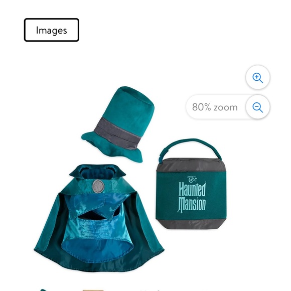 Disney Other - Disney Tails Haunted Mansion Costume